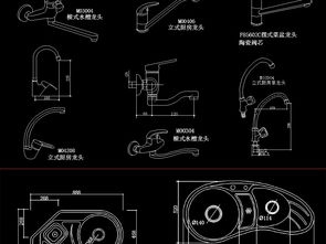 高效設計之選 廚房及衛浴用品CAD圖庫與圖文設計資源全攻略